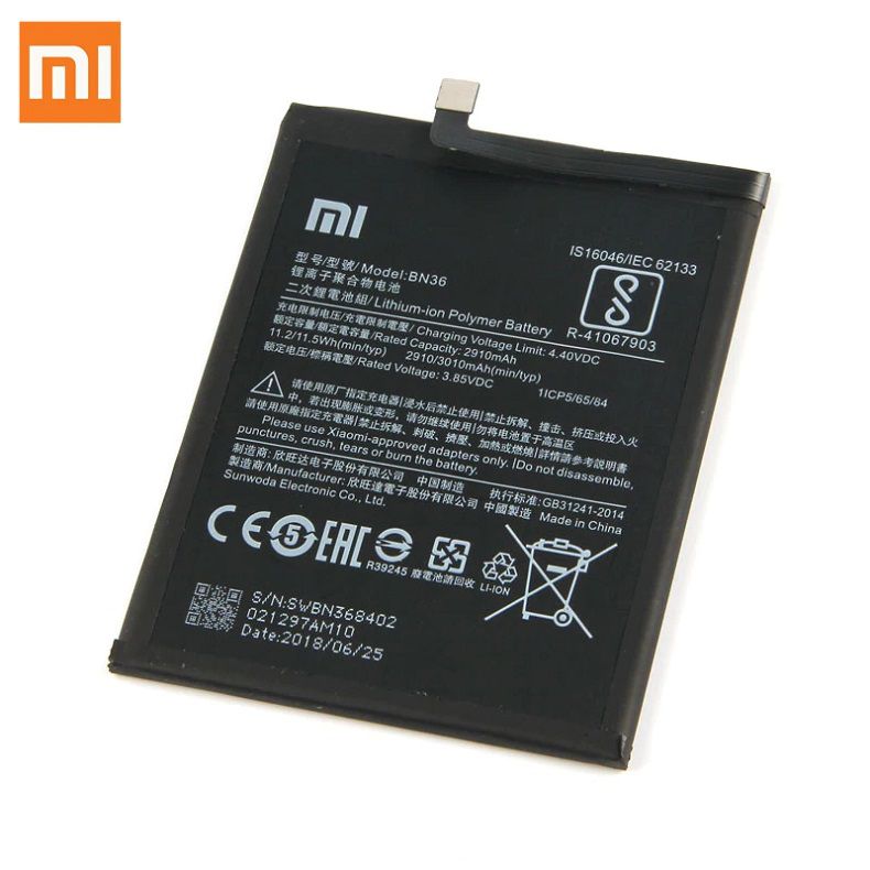 باطری اصلی Xiaomi Mi 6X